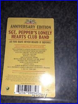 Sir Peter Blake Signed The Beatles Sgt Peppers 50th Anniversary Vinyl Album Rare