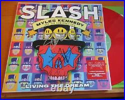 Slash Myles Kennedy Guns N Roses Signed Vinyl LP Album In Person + Hologram COA