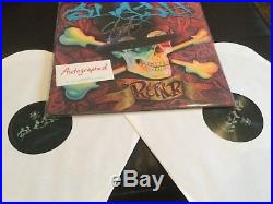 Slash S/T Autographed Signed 2-LP Vinyl Record Album Guns & n Roses Lemmy Ozzy