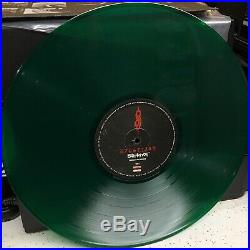 Slipknot Band Signed 1st Album, 7 Autographs, Green Vinyl (Including Paul Gray)