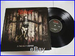 Slipknot Corey Taylor Autographed Signed Vinyl Album With Signing Picture Proof