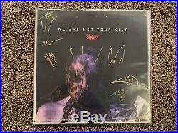 Slipknot Full Band Autographed We Are Not Your Kind Vinyl Album Inc. Corey Taylor