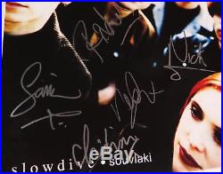 Slow Dive SLOWDIVE Signed Autograph Souvlaki Album Vinyl Record LP by All 5