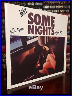 Some Nights SIGNED by NATE RUESS & ANDREW DOST & JACK A. Fun. Vinyl LP Album