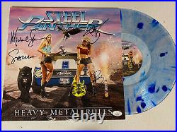 Steel Panther Band Autographed Signed 12 Lp Vinyl Album With Jsa Coa # Uu32314