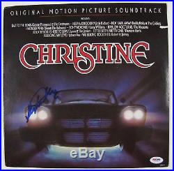 Stephen King PSA Signed Autograph Album Original Christine Soundtrack Vinyl