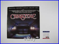 Stephen King PSA Signed Autograph Album Original Christine Soundtrack Vinyl