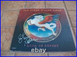 Steve Miller Signed Book Of Dreams Lp Vinyl Album Jsa Coa
