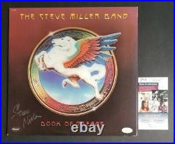 Steve Miller signed Book Of Dreams LP vinyl record album with JSA COA psa