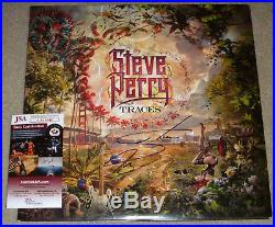 Steve Perry Signed Traces Record Album Autographed, Limited Green Vinyl, JSA COA