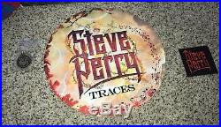 Steve Perry Signed Traces Vinyl Album Set Keychain Socks Patch And More Sold Out
