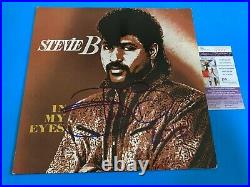 Stevie B In My Eyes Signed Auto 12 Vinyl Record Album JSA COA