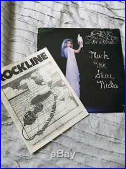 Stevie Nicks- signed vinyl album