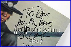 Stevie Ray Vaughan Signed Texas Flood Album Cover With Vinyl BAS #A80439