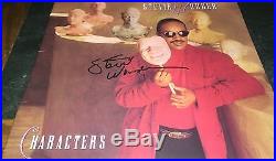 Stevie Wonder Characters Hand Signed Album Hand Vinyl Autographed PROOF WithCOA