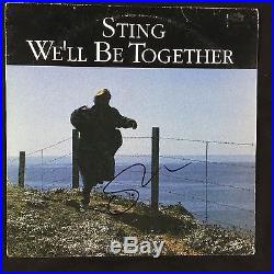 Sting We'll Be Together Signed Autograph Record Album JSA Vinyl