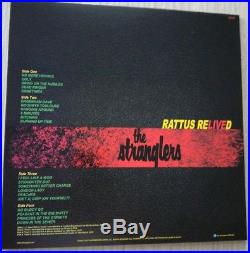 Stranglers Rattus reLIVEd Rare Signed Double LP Vinyl Punk 12 Album Ltd Edition