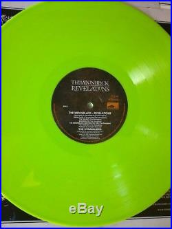 Stranglers The gospel meninblack Signed Double Vinyl 2LP Album Punk Green Vinyl