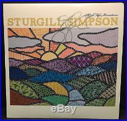 Sturgill Simpson SIGNED High Top Mountain Authentic Country Record Vinyl Album