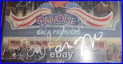 Styx Signed Paradise Theater by All 5 Original Members on Album LP Vinyl + Shirt