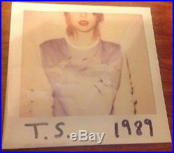Taylor Swift Signed 1989 Vinyl Lp Album In Hand Official Limited Sold Out Proof