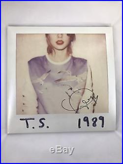 TAYLOR SWIFT Signed Autographed 1989 Vinyl LP Album Music Guitar Grammy JSA LOA