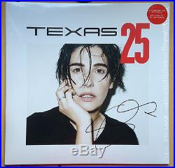 TEXAS 25 180 Gram Exclusive Signed Red Vinyl CD LP Album NEW SEALED
