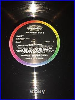 THE BEASTIE BOYS SIGNED PAULS BOUTIQUE LP ALBUM 3 SIGS PSA/DNA Autograph Vinyl