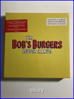 THE BOB'S BURGERS MUSIC ALBUM Box Set Signed Edition Sealed OOP Poster Vinyl