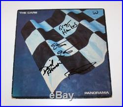 THE CARS BAND SIGNED'PANORAMA' VINYL ALBUM RECORD withCOA PROOF x4 RIC OCASEK
