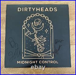 THE DIRTY HEADS signed vinyl album MIDNIGHT CONTROL