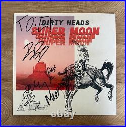THE DIRTY HEADS signed vinyl album SUPER MOON