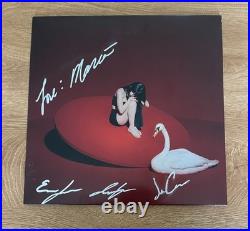 THE MARIAS signed vinyl album CINEMA MARIA, JOSH, JESSE & EDWARD
