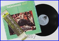 THE MONKEES Signed Autograph Best Album Vinyl LP x4 Davy Jones, Nesmith, Tork