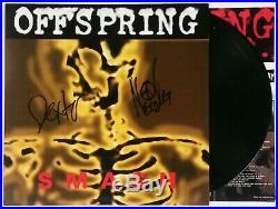 THE OFFSPRING BAND SIGNED SMASH LP VINYL RECORD ALBUM WithJSA CERT