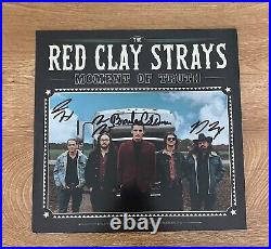 THE RED CLAY STRAYS signed vinyl album MOMENT OF TRUTH