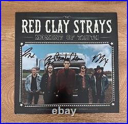 THE RED CLAY STRAYS signed vinyl album MOMENT OF TRUTH