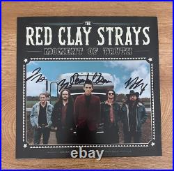 THE RED CLAY STRAYS signed vinyl album MOMENT OF TRUTH