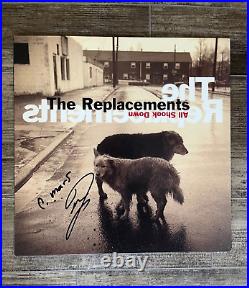 THE REPLACEMENTS signed vinyl album ALL SHOOK DOWN STINSON & MARS