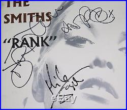 THE SMITHS Signed Autograph Rank Album Vinyl Record LP MORRISSEY