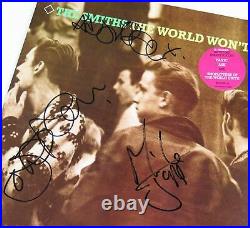 THE SMITHS Signed Autograph The World Won't Listen Album Vinyl LP x3 Morrissey