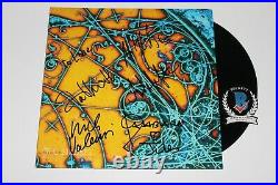 THE STROKES BAND SIGNED ALBUM VINYL RECORD BECKETT COA x5 JULIAN IS THIS IT LP