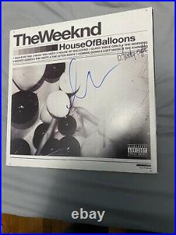THE WEEKND SIGNED House Of Balloons 2XLP VINYL RECORD ALBUM