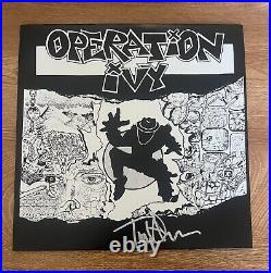 TIM ARMSTRONG signed vinyl album OPERATION IVY ENERGY 1