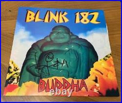 TOM DELONGE signed vinyl album BLINK-182 BUDDHA PROOF 1