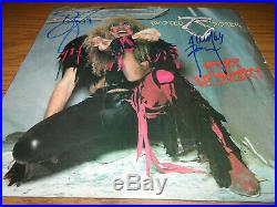 TWISTED SISTER signed/autographed vinyl record album STAY HUNGRY DEE SNIDER +1