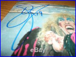 TWISTED SISTER signed/autographed vinyl record album STAY HUNGRY DEE SNIDER +1