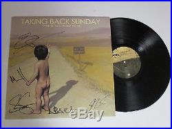 Taking Back Sunday Autographed Signed Vinyl Album 2 With Signing Picture Proof