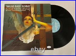 Taking Back Sunday Autographed Signed Vinyl Album Exact Proof Jsa Coa # Ss27777