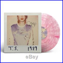 Taylor Swift 1989 Pink Splatter Vinyl Record Album RSD SIGNED Limited /250